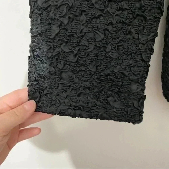 Cachet textured jacket blazer black Large - Picture 5 of 7